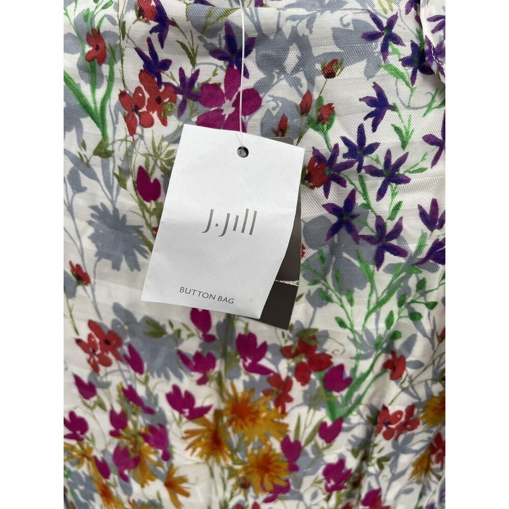 NWT J Jill Dress Summer Garden Floral Sleeveless Size XSP - Picture 11 of 12